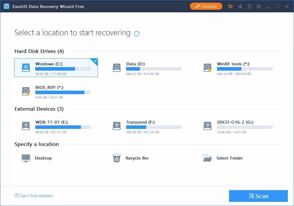 EaseUS Data Recovery Wizard 15.1.0 Crack With License Code 2022 Free